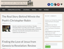 Tablet Screenshot of girlsinwhitedressesblog.com